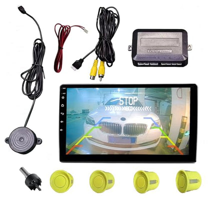 LCD Parking Sensor Kit (Light Yellow)