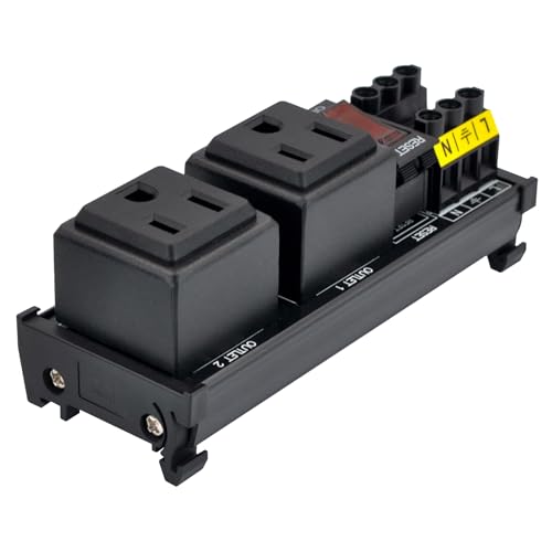 DIN Rail Mount AC 120V NEMA 5 (D-1560T)