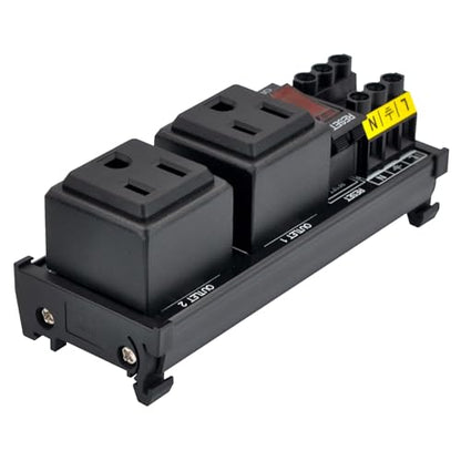 DIN Rail Mount AC 120V NEMA 5 (D-1560T)