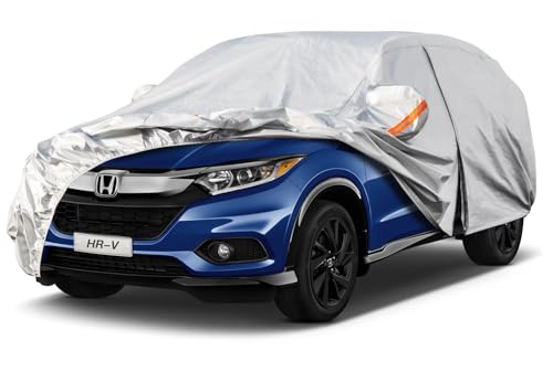 6 Layers Waterproof SUV Car Cover for Honda HR (LM-Silver / 36. Custom Fit Honda HR-V)