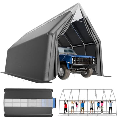 Skyview Portable Garage (13x24 FT)
