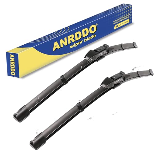 Front Wiper Blades 24"+23" Replacement for BMW 5 (24"+23")