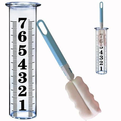 7 Inch Plastic Rain Gauge Replacement Tube (Plastic rain gauge repalcement tube)