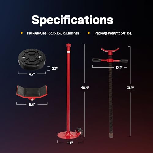Movable Underhoist Support Stand (Standard)