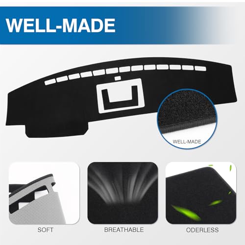 Black Dash Cover Compatible with 2009 (F150 09-14(black))