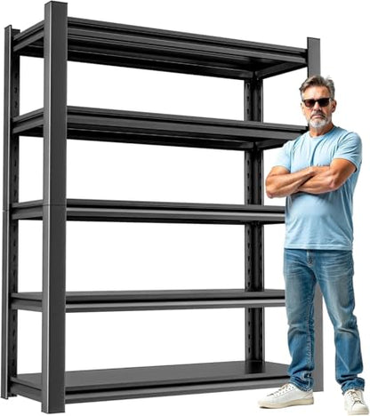 Garage Shelving Storage Rack (24"D x48"W x72"H)