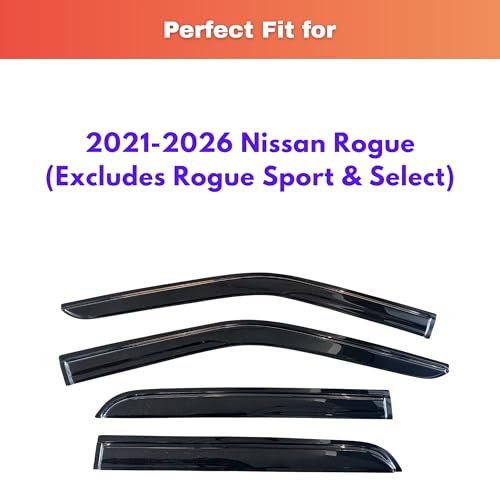 Rain Guards Fit for 2021 (2021-2026 Rogue)