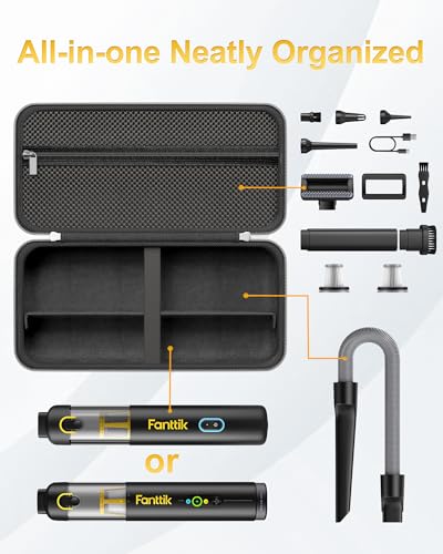 Hard Case for Fanttik Slim V8 Apex (Gray)