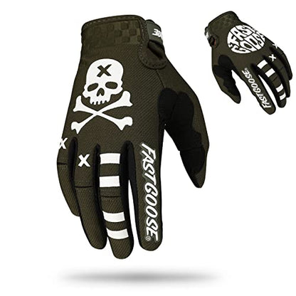 Dirt Bike Motorcycle Gloves (XX-Large / Olive)