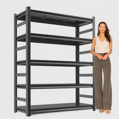 Metal Garage Shelving Unit (5-Tier, 36"W × 16"D × 72"H)