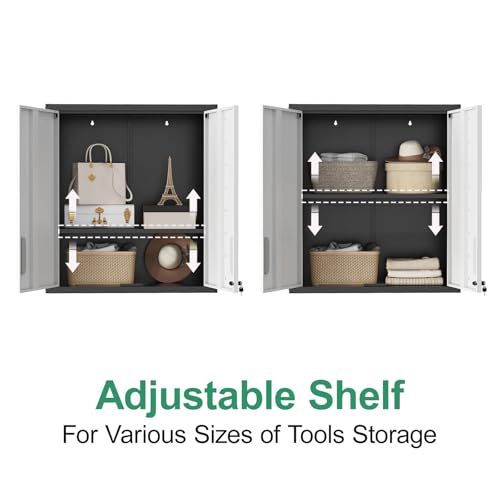 Garage Tool Cabinet (Black & Grey / H30.31" 3Set)