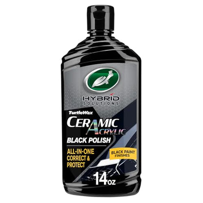 Hybrid Solutions Ceramic Black Car Polish & Wax (14 Fl Oz (Pack of 1))