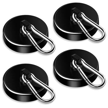 Magnetic Hooks (Black / 1.73in)