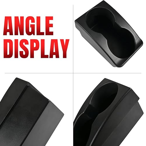 Center Console Cup Holder Insert for Porsche 911 996 & for Boxster 986 1997‑2004 and for Carrera 1999 (18*12*10cm)