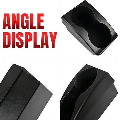 Center Console Cup Holder Insert for Porsche 911 996 & for Boxster 986 1997‑2004 and for Carrera 1999 (18*12*10cm)