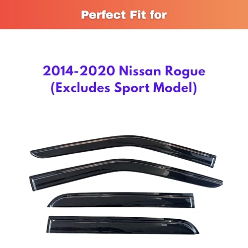 Rain Guards Fit for 2014 (2014-2020 Rogue)