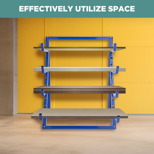 4 Tier Steel Horizontal Storage Rack (Storage Rack)