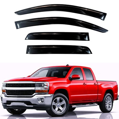 Rain Guards for 2014 (2014-2018 Silverado/Sierra 1500 Double Cab)