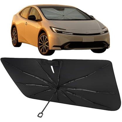 Custom Fit Windshield Sun Shade Umbrella for 2023 (Toyota Prius 2023-2025 2026)