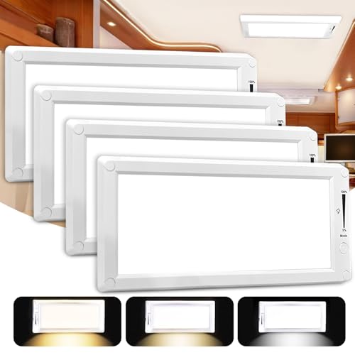 4 Pack 12 in RV LED Interior Lights (White / 4 pack)