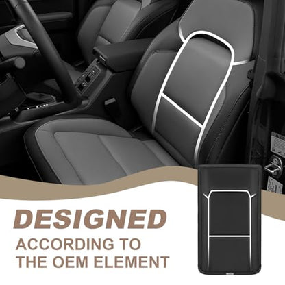 Armrest Cover for Ford Bronco 2021 (14) 21-26 |Bronco| Black, Regular)