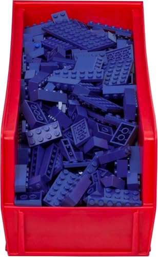 30234 AkroBins Plastic Storage Bins (Red / Storage Bins Only)