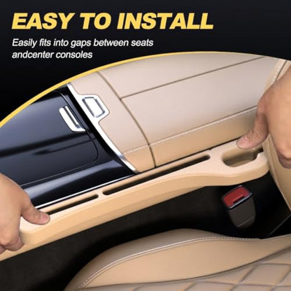 Car Seat Gap Filler Organizer (beige)