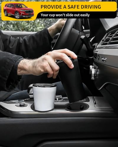Cup Holder for 2023+ Honda Pilot & 2024+ Ridgeline Passport (Compatible with 2023+ Honda Pilot Black)