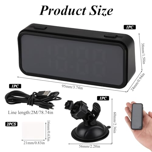 GPS Digital Speedometer for Car MPH (Digital Speedometer with Bracket)