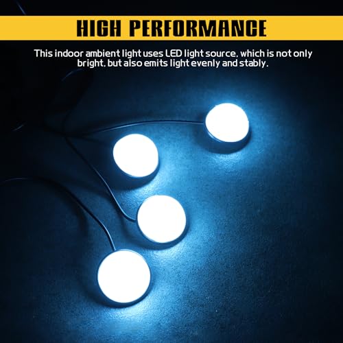 Car Interior LED Lights (Ice Blue)