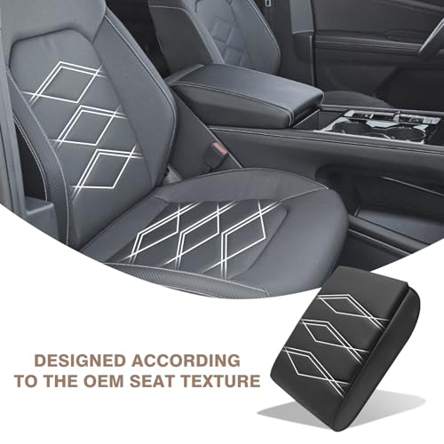 Armrest Cover for Atlas & Cross Sport 2024 (20) 24+ |Atlas| V1 Black, +Thick)