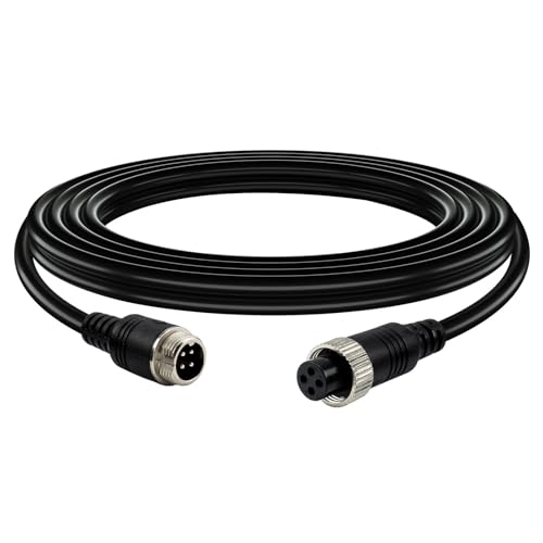 4 Pin Aviation CCTV Camera Extension Cable (16.5Ft/5M)