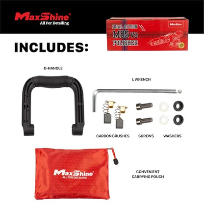 M8S V2 Dual Action Polisher (5" Dual Action Red)