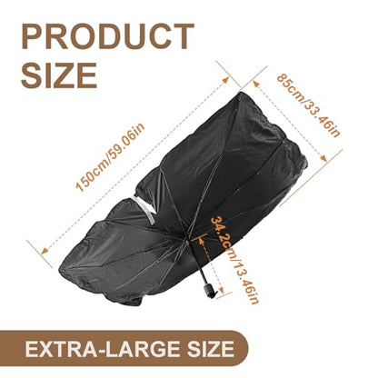 2026 Windshield Sun Shade Umbrella (150cm)
