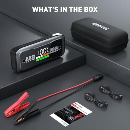 5000A Car Jump Starter (Gray / 5000A)
