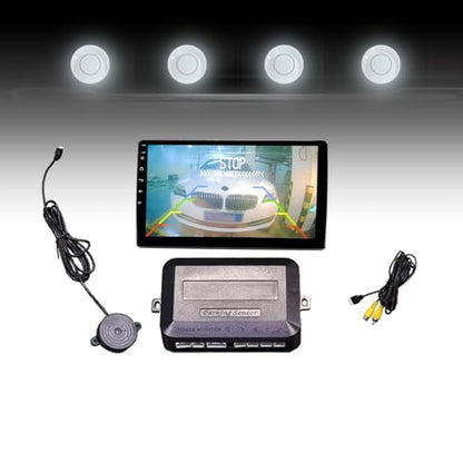 Parking Sensor Kit LCD (White)