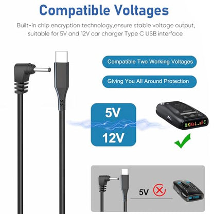 Radar Detector Cable (DC3.5-6.56ft)