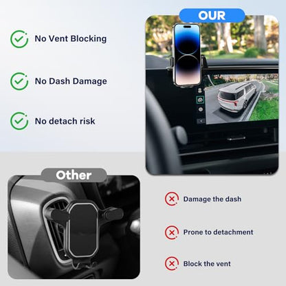 Car Phone Holder Fit for Kia Carnival 2025 (For Kia Carnival 2025-2026 12.3inch)