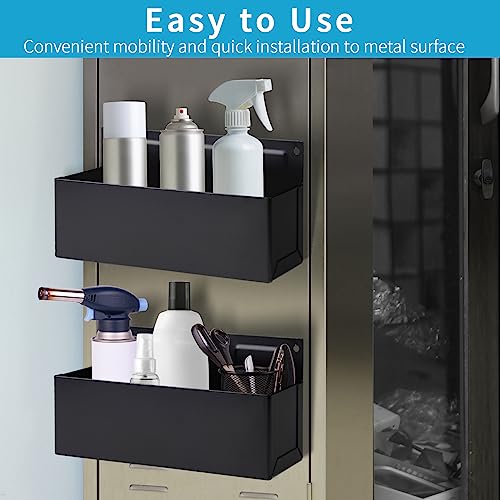 Magnetic Aerosol Spray Can Holder (Black / Large(3" x 8.3"))