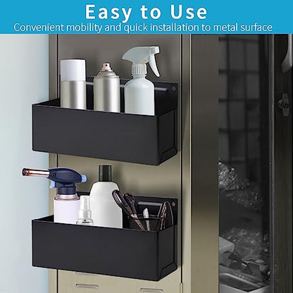 Magnetic Aerosol Spray Can Holder (Black / Large(3" x 8.3"))