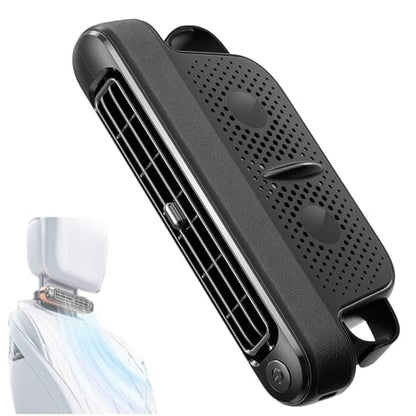 Upgrade Car Seat Cooling Fan (B-Black)