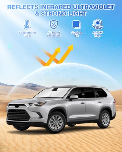 Sunshades for 2024 (Toyota Grand Highlander 2024-present)