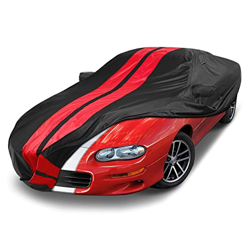 Custom Fit [1993 (Black / Red (Stripe) / 16. Chevy Camaro Std, Z28, Ss 1993-2002)
