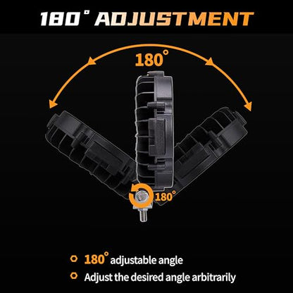 LED Off Road Lights (4 Black)