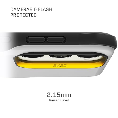 EXEC Wallet Galaxy S23 Plus Case with Detachable Magnetic Credit Card Holder Supports Wireless Charging Premium Shockproof Protective Covers Designed for 2023 Samsung Galaxy S23+ (Galaxy S23 Plus / Gray)