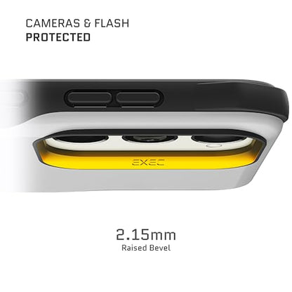 EXEC Wallet Galaxy S23 Plus Case with Detachable Magnetic Credit Card Holder Supports Wireless Charging Premium Shockproof Protective Covers Designed for 2023 Samsung Galaxy S23+ (Galaxy S23 Plus / Gray)