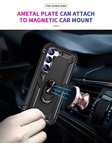 for Samsung Galaxy S23 Plus 5G Case (for S23 Plus 5G / Black)