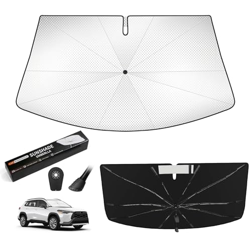 Windshield Sun Shade Umbrella for 2022 (For Toyota corolla Cross 2022-2026)