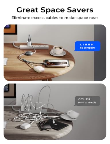 Multi Charging Cable (Grey / 3.7FT)