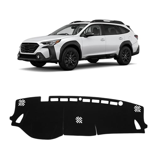 Black Dash Cover Mat for Subaru Outback 2020 (Outback 20-25(black))